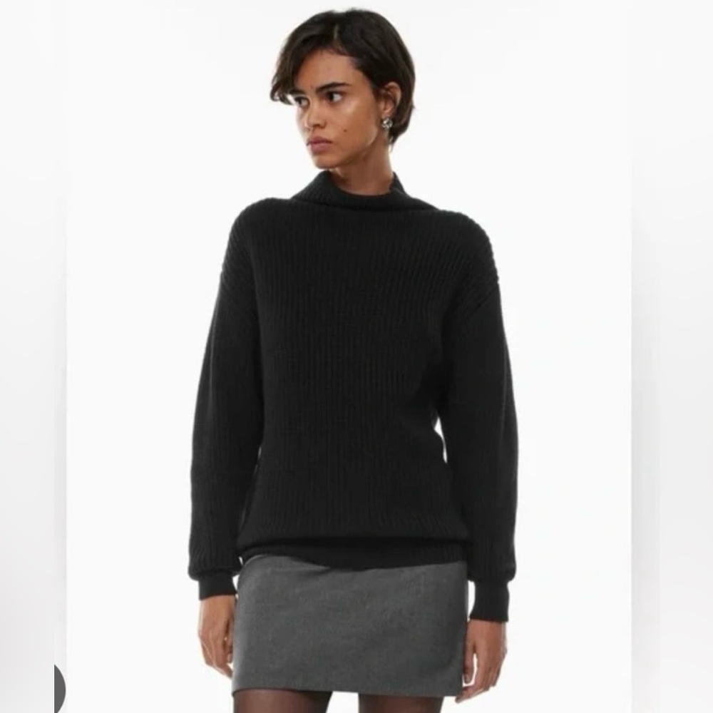 Aritzia Wilfred Montpellier Sweater — Luxe Merino Wool Knit